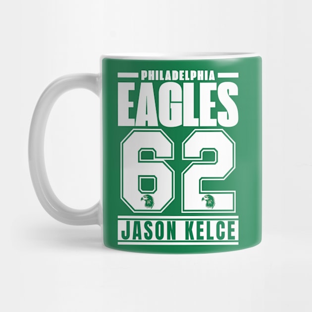 Philadelphia Eagles Jason Kelce 62 American Football by ArsenBills